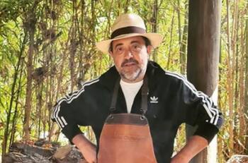 Están muy grandes: Leo Caprile sorprendió y presentó a sus hijos en televisión