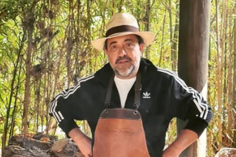 Leo Caprile El animador participó en el programa de Canal 13 junto a sus dos hijos. - Créditos: Instagram