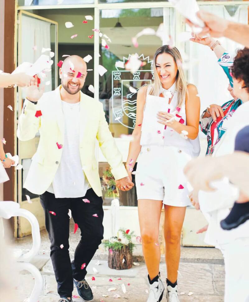 En conversación con LUN, la actriz tuvo que organizar el matrimonio y la gran fiesta en un mes y medio.