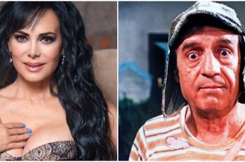 Maribel Guardia aparece disfrazada de Doña Florinda para recordar a Chespirito