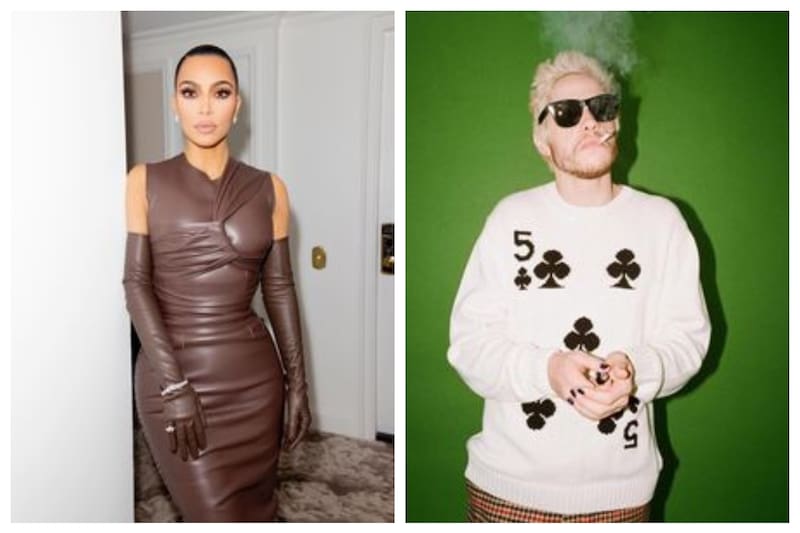Kim Kardashian y Pete Davidson - Créditos: Instagram