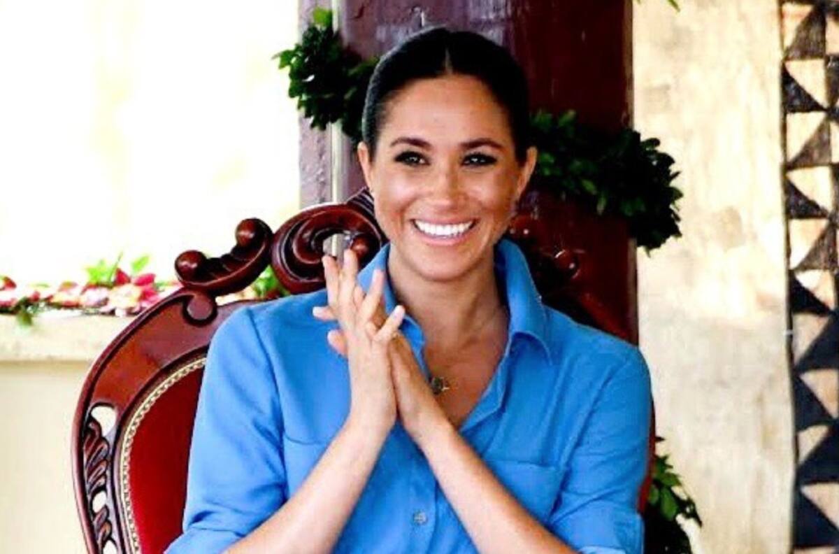 Este vestido que Meghan Markle usó estando embarazada fue nombrado “Vestido del año”