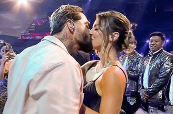 Ella es Susana Gómez, la novia de Maluma que intenta ocultar su rostro