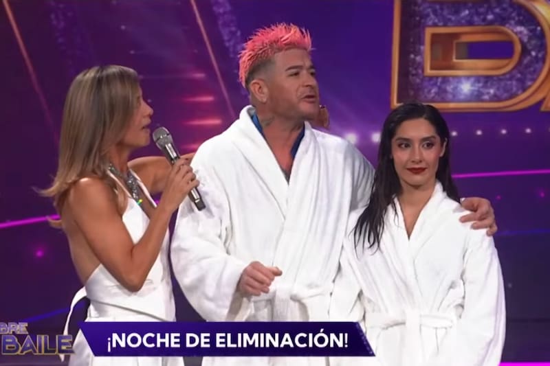 Fue expulsado por encarar a Fran García-Huidobro. Foto: Captura CHV