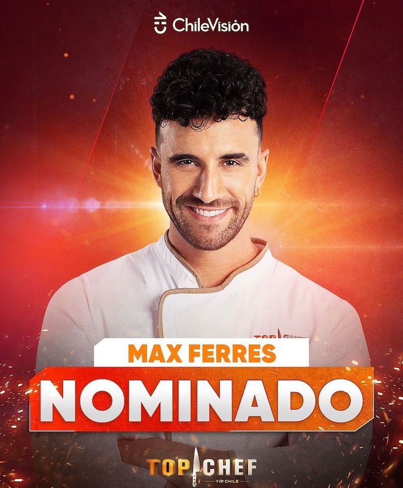 Max Ferres es el nuevo participante nominado en Top Chef VIP.