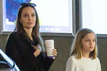 Angelina Jolie muestra que es buena madre al salir de compras con su hija Vivienne Jolie-Pitt