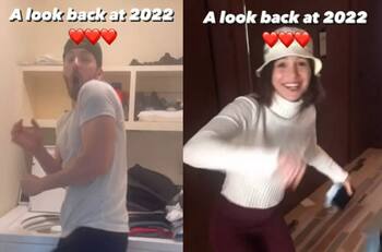 Chris Evans confirmó su relación con Alba Baptista con divertido video
