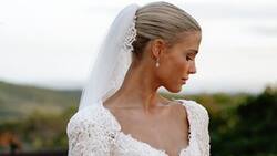 ¡Con cristales Swarovski y bordados a mano! Así fue el vestido de novia de la sobrina de Lady Di