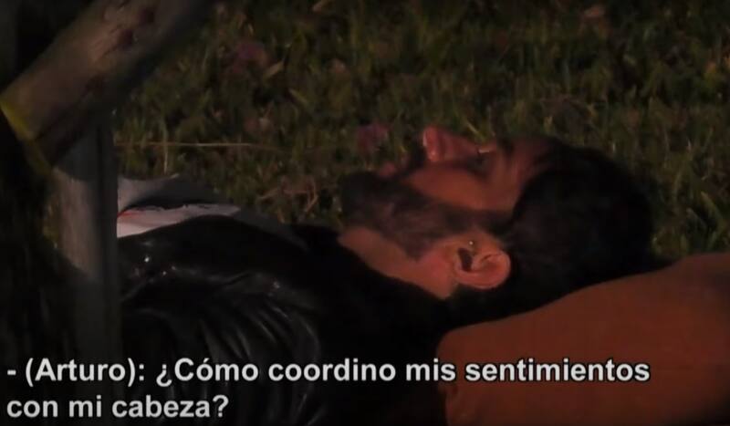 Arturo Longton llora por Shirley Arica en "Tierra Brava".