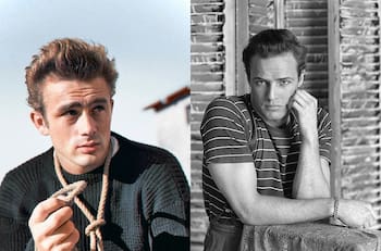 James Dean y Marlon Brando habrían tenido un romance secreto