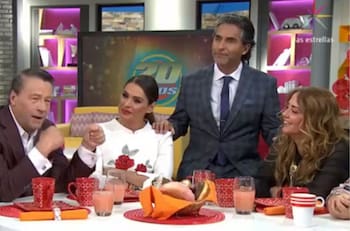 El día que Andrea Legarreta se peleó con Alfredo Adame en pleno programa
