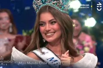 Las emocionantes primeras palabras de Ignacia Fernández como ganadora de Miss Mundo Chile 2025