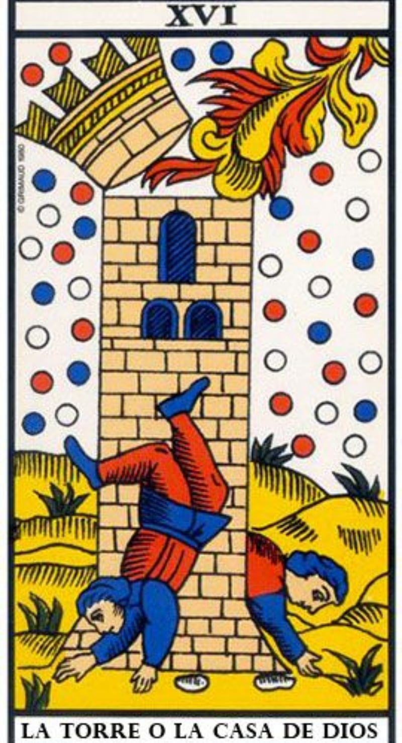 XVI La Torre del Tarot de Marsella