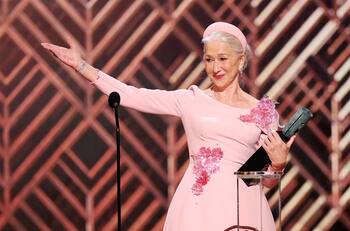 Helen Mirren, la gran ganadora de los Premios SAG 2022