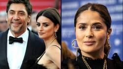 Salma Hayek felicita con emotivo mensaje a Penélope Cruz y Javier Bardem por su nominación al Oscar
