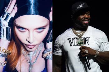 “Abuela”: 50 Cent ataca a Madonna en redes sociales