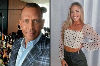 Alex Rodríguez disfruta de un romántico viaje con su nueva novia, 20 años menor que él