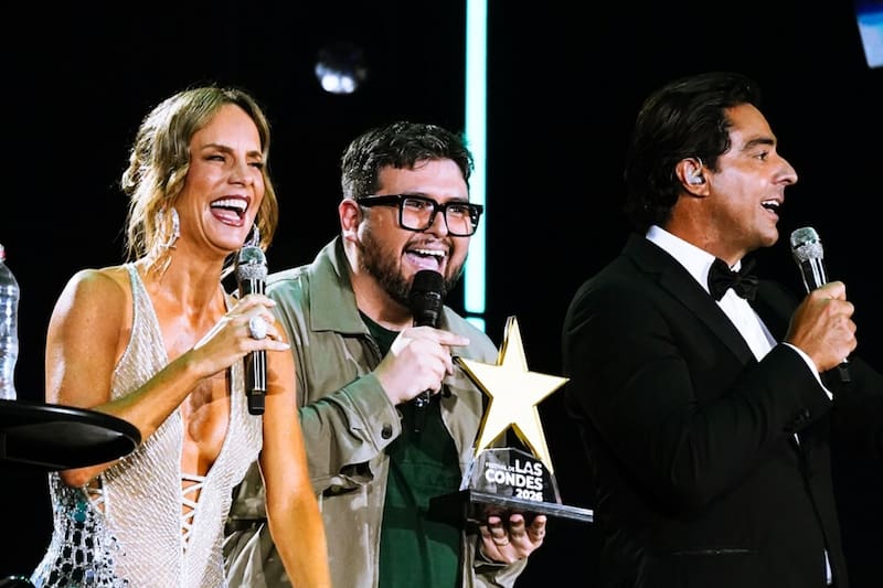 Triunfó en el Festival de Las Condes 2026. Foto: Chilevisión