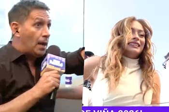 VIDEO | “¡Me están pegando!“: Periodista de CHV acusó agresión en plena coronación de Skar como Reina de Viña