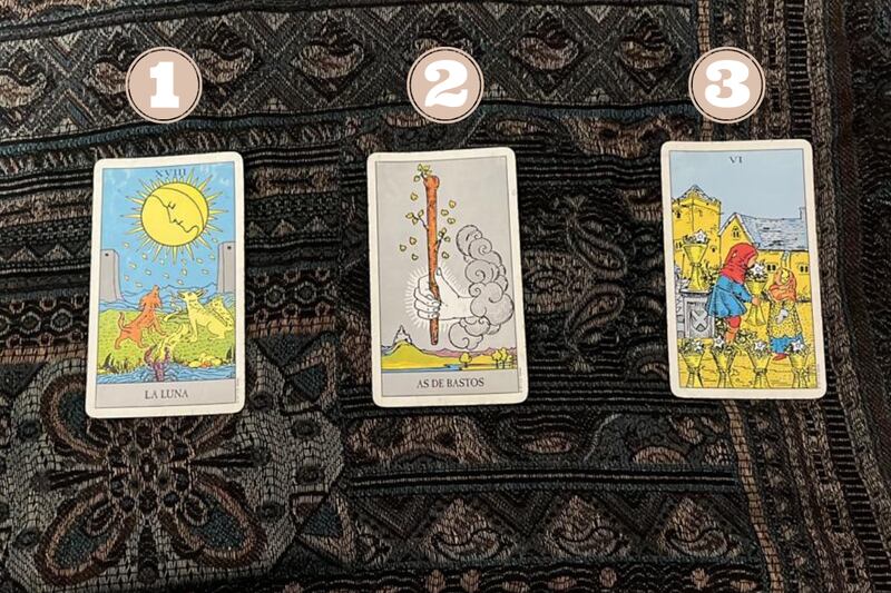 Cartas del Tarot reveladas.