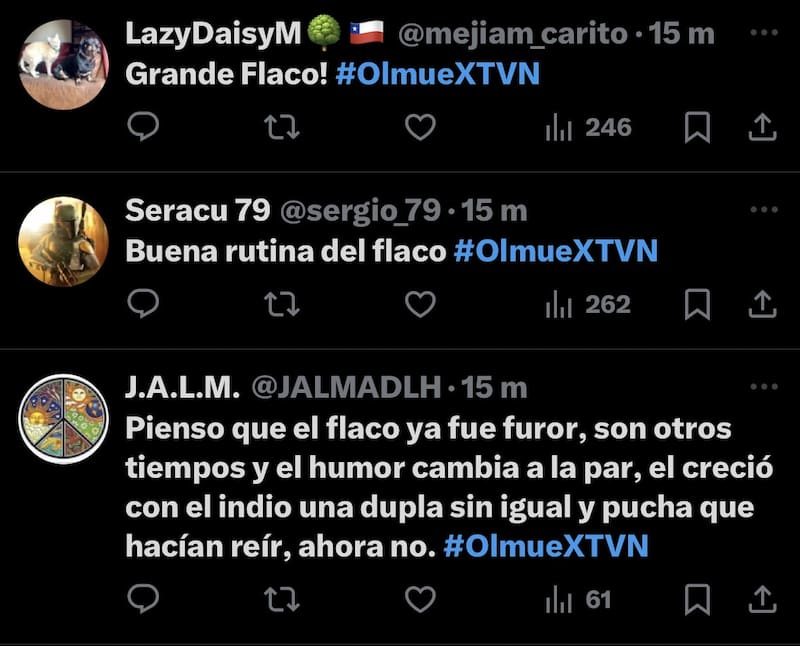 La reacciones que dejó su rutina en Olmué 2026.