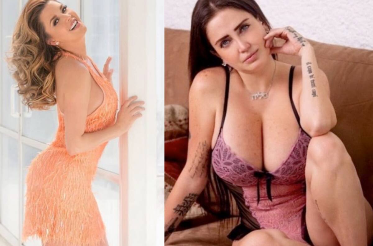 (VIDEO) Alicia Machado y Celia Lora se besan en la boca