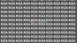 Acertijo Visual: Encuentra en 3 segundos o menos la palabra "RISA"