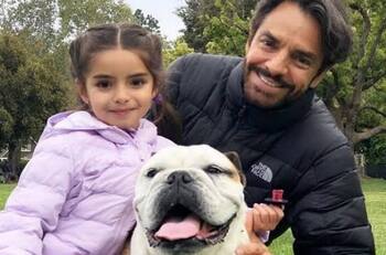 Eugenio Derbez celebra el Día Mundial del Perro con tierno video de Fiona