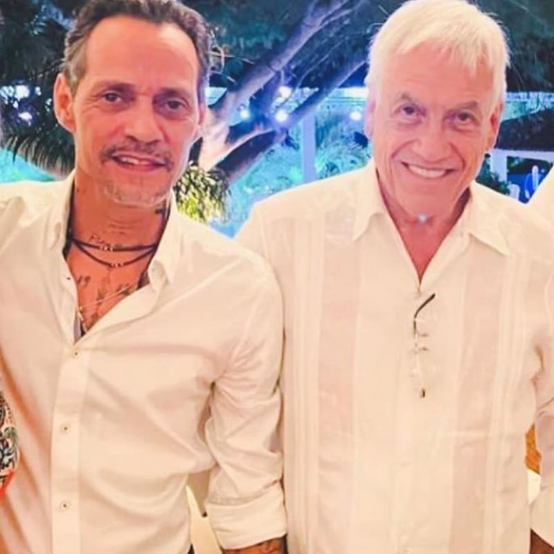 Terminaron cantando con Marc Anthony: El lujoso último viaje de Sebastián Piñera junto a su familia