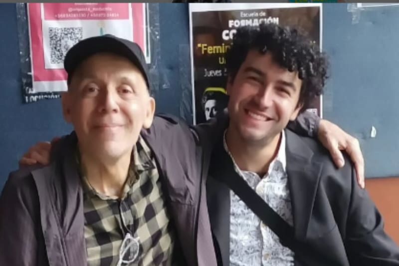 su único hijo se tituló de cineasta