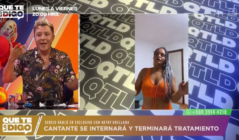 Sergio Rojas habló con Katherine Orellana.