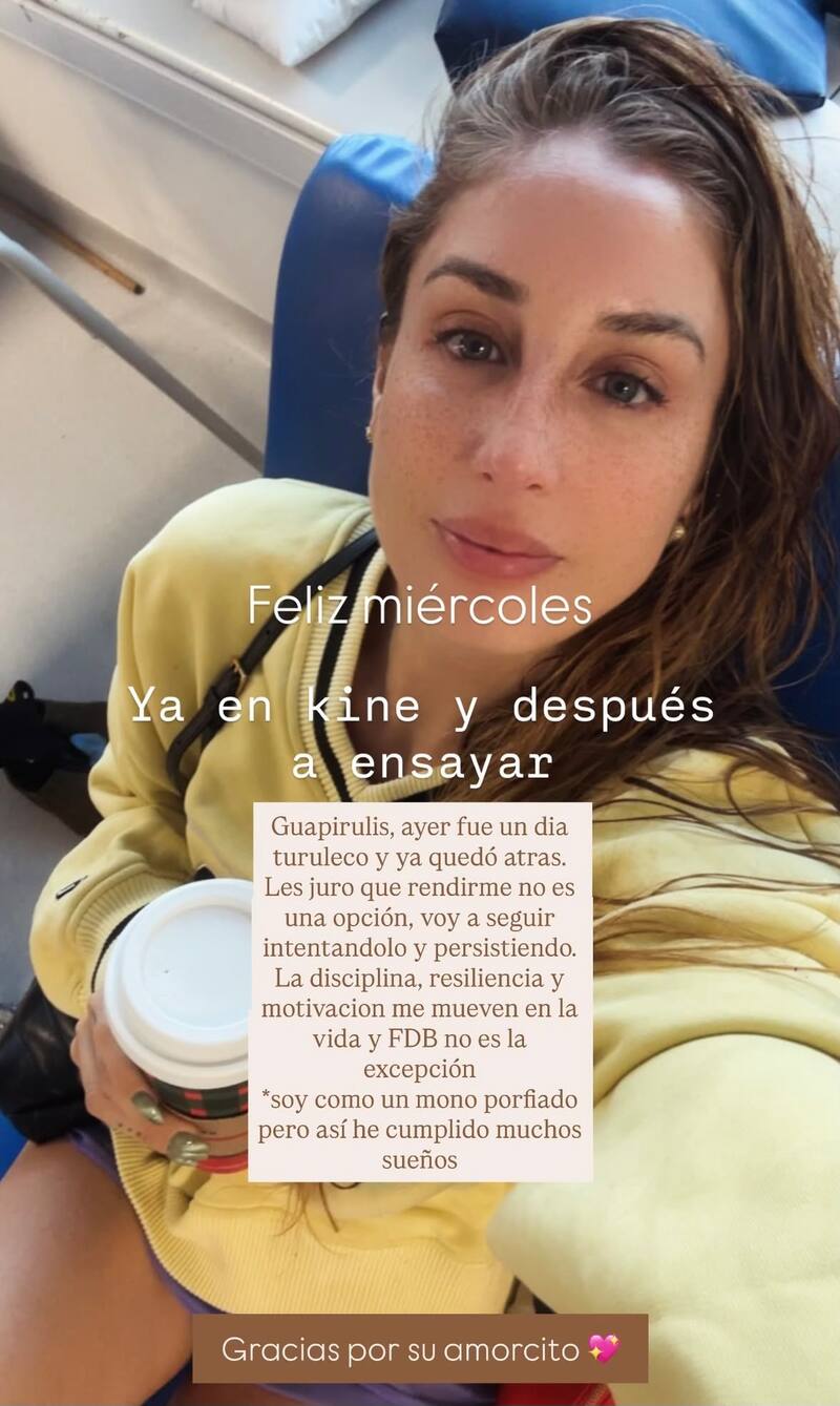 La cocinera aclaró su futuro en Fiebre de Baile.