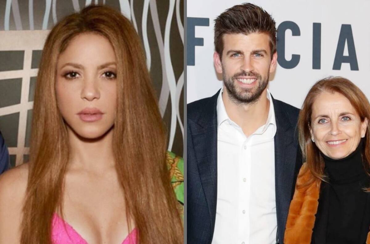 Shakira y el polémico gesto que la madre Gerard Piqué tuvo en la fiesta de Milán