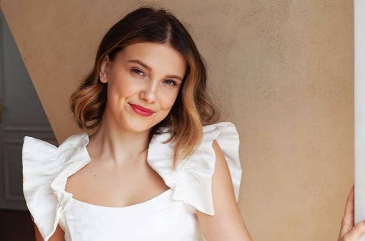 Millie Bobby Brown enamora al posar con atrevido vestido para celebrar su cumpleaños