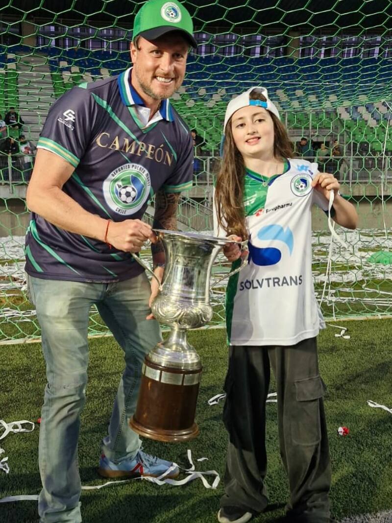 Así de grande está la hija de Dominique Gallego y el alcalde de Puerto Montt.