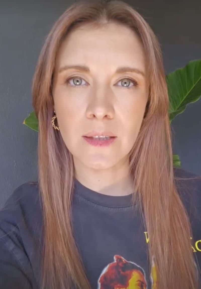 La modelo se lanzó sin filtro contra la farándula y aclaró advertencia a Kaminski.