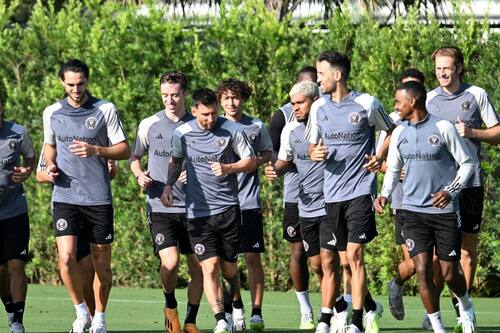 ya se encuentra entrenando con el Inter Miami