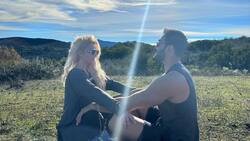 Sam Asghari sube tiernas imágenes con Britney: "Mi esposa se está convirtiendo en gurú de la meditación"