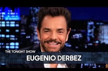 Eugenio Derbez se presentó en "The Tonight Show" de Jimmy Fallon y recibió muchas felicitaciones