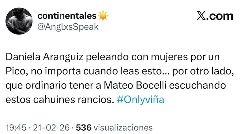 Usuarios de X.
Foto: captura X