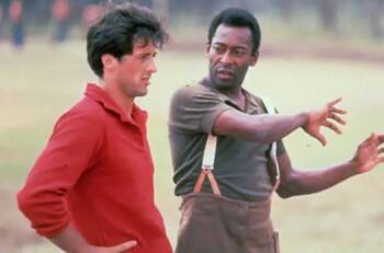 Pelé y la ocasión en que actuó junto con Sylvester Stallone y Michael Caine