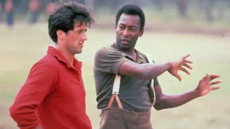 Pelé y la ocasión en que actuó junto con Sylvester Stallone y Michael Caine