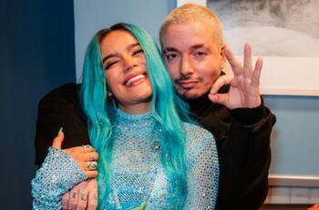 Karol G invitó a J Balvin para cantar juntos sobre el escenario de Coachella