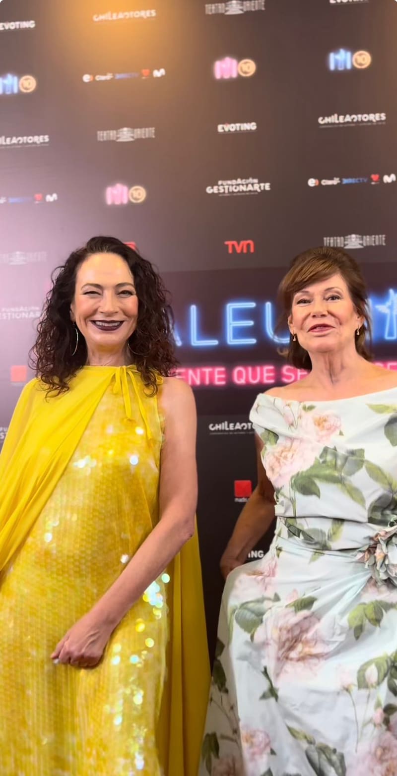 Patricia Rivadeneira y Coca Guazini.
Foto: Instagram @premioscaleuche