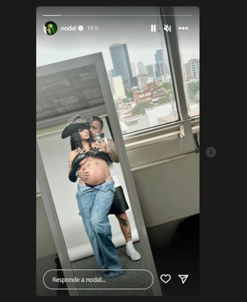 Todo parece indicar que el bebé de Christian Nodal y Cazzu en Argentina