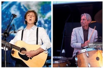 "Te quiero Charlie": Paul McCartney dedicó un mensaje al fallecido baterista de The Rolling Stones