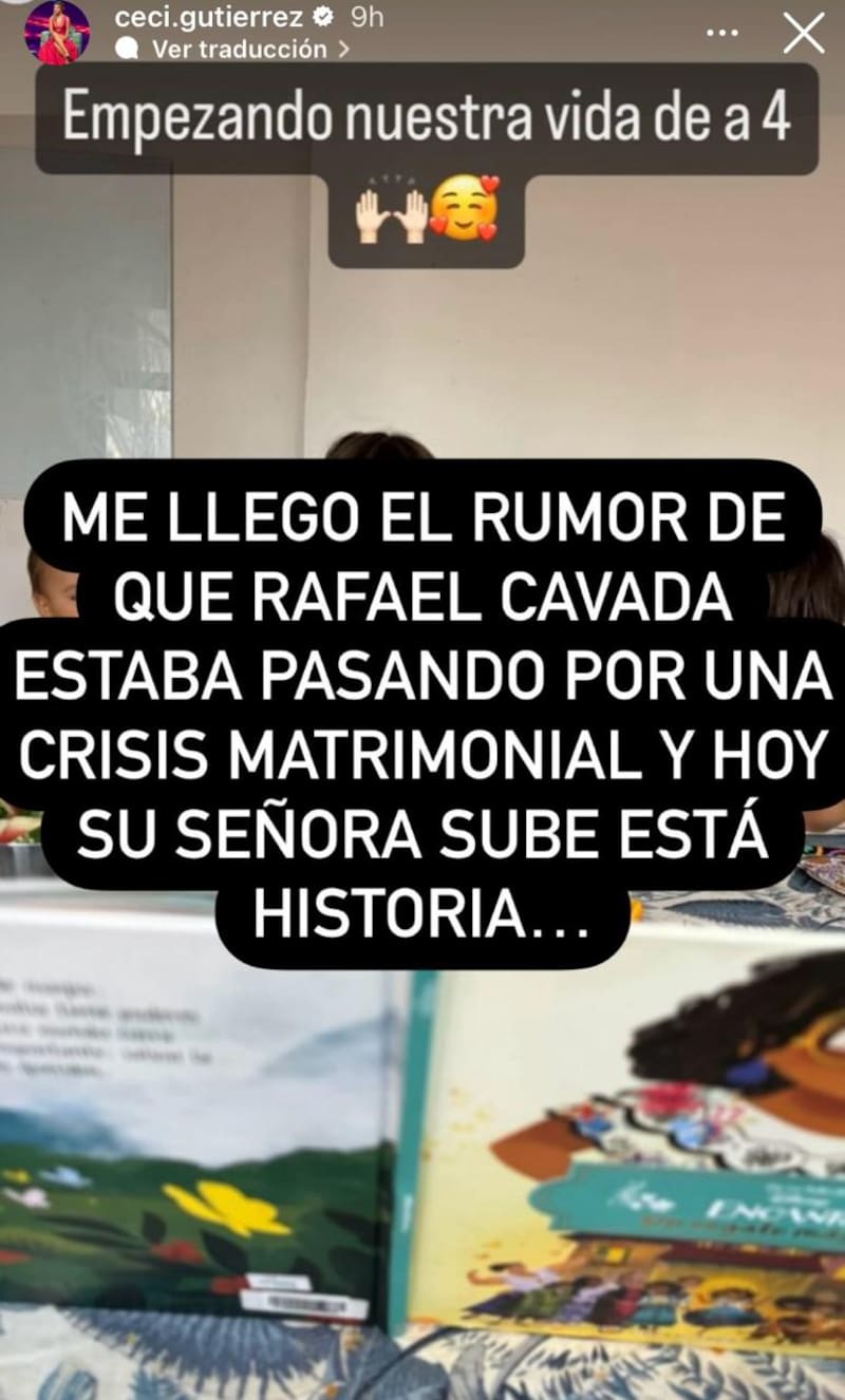 Cecilia Gutiérrez reveló quiebre entre Rafael Cavada y Fiorella Choca.