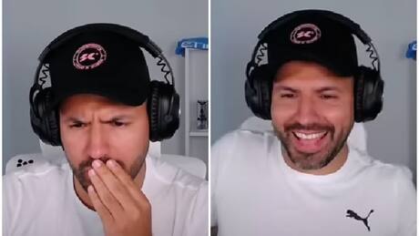 VIDEO | “¿Qué es esto?”: La divertida reacción del Kun Agüero a la canción de Peso Pluma