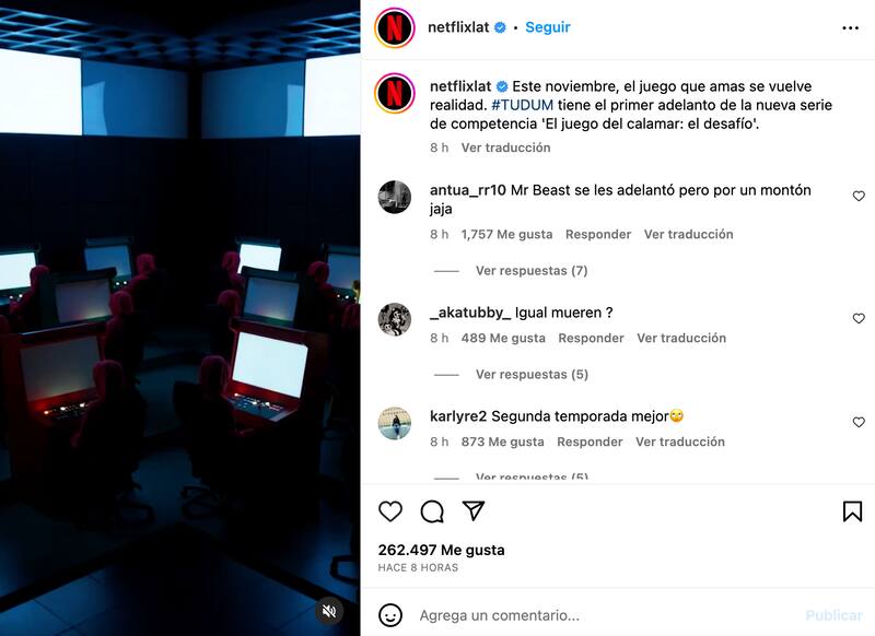 Netflix anuncia fecha de estreno del reality show basado en "El juego del calamar"