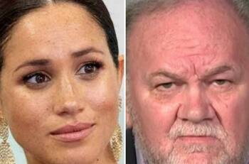 Thomas Markle, papá de Meghan, se cayó unos días antes de sufrir un derrame cerebral